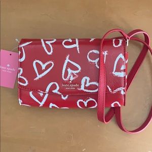 Kate Spade wallet on a string -NWT